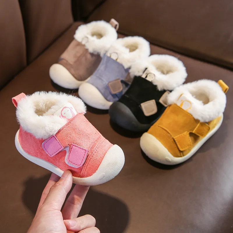 Infant Toddler Boots Winter Warm Plush Baby Girls Boys Snow Boots Outdoor Comfortable Soft Bottom Non-Slip Child Kids Shoes
Infant Toddler Boots Winter Warm Plush Baby Girls Boys Snow Boots Outdoor Comfortable Soft Bottom Non-Slip Child Kids Shoes