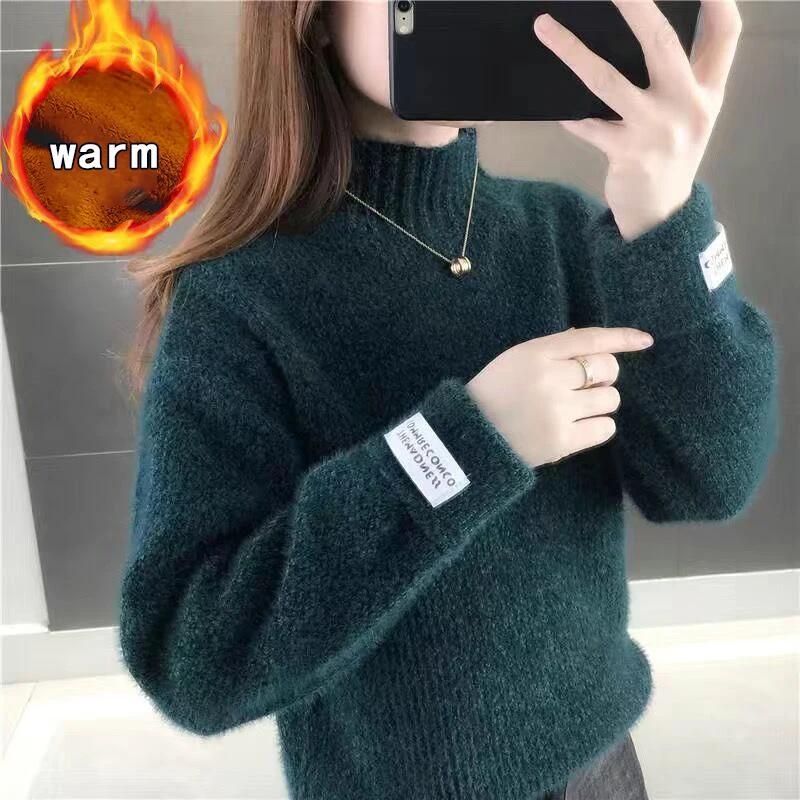 Plus Size 2020 woman sweaters winter Thick warm kawaii Long Sleeve knitted sweater women clothes pull noel christmas sweaters
Plus Size 2020 woman sweaters winter Thick warm kawaii Long Sleeve knitted sweater women clothes pull noel christmas sweaters