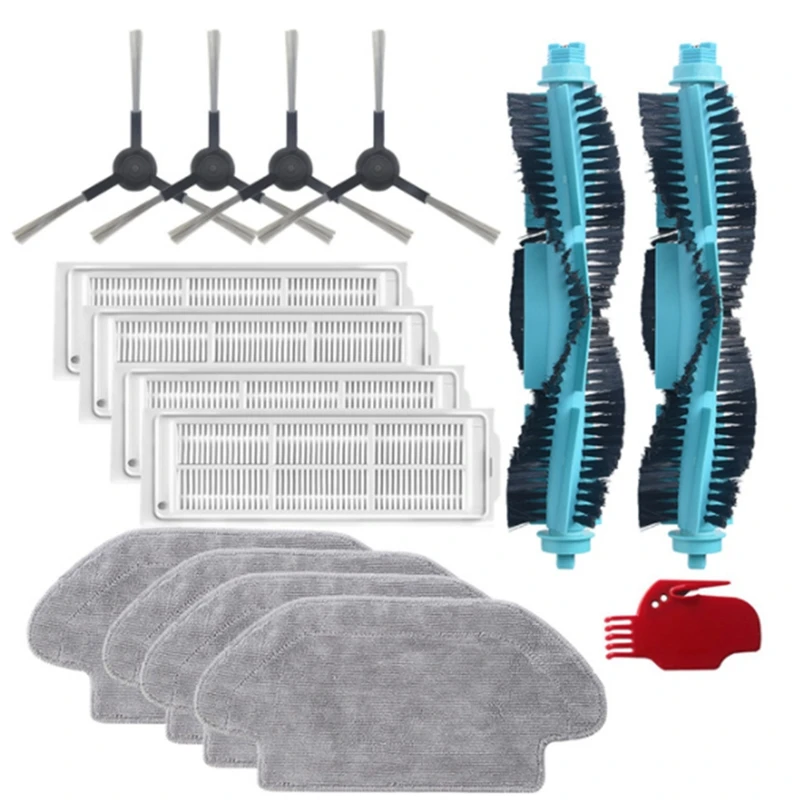 Main Brush Washable Filter Side Brush for Xiaomi Viomi SE V2 V2PRO V-RVCLM21B V3 Robot Vacuum Cleaner Mopping Cloth
Main Brush Washable Filter Side Brush for Xiaomi Viomi SE V2 V2PRO V-RVCLM21B V3 Robot Vacuum Cleaner Mopping Cloth