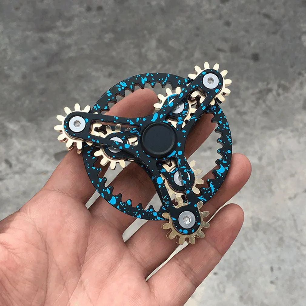 2020 Gears Fidget Spinner Fingertip Finger Top Gyro Toys ADHD Fidget Hand Spiner Spiral Desktop Anti Stress Finger Game
2020 Gears Fidget Spinner Fingertip Finger Top Gyro Toys ADHD Fidget Hand Spiner Spiral Desktop Anti Stress Finger Game