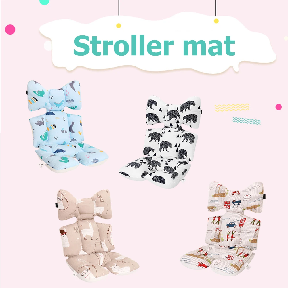 Cartoon Animal Print Baby Stroller Seat Pad Cotton Soft Cushion Cart Mattress Mat Pat Head Body Support Baby Stroller Seat
Cartoon Animal Print Baby Stroller Seat Pad Cotton Soft Cushion Cart Mattress Mat Pat Head Body Support Baby Stroller Seat