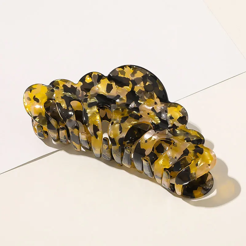 1Pcs Geometric Hair Claws Acrylic Marble Hair Clip Ponytail Hairpin Hair Crab Clamp Hair Accessories 9.5cm Colorful Hair Gripper
1Pcs Geometric Hair Claws Acrylic Marble Hair Clip Ponytail Hairpin Hair Crab Clamp Hair Accessories 9.5cm Colorful Hair Gripper