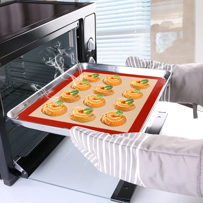 Non Stick Silicone Mat Baking Pad Cookie Pad Rolling Dough Mat Baking Gadget Cake Bakeware Pastry Tools for Kitchen Accessories
Non Stick Silicone Mat Baking Pad Cookie Pad Rolling Dough Mat Baking Gadget Cake Bakeware Pastry Tools for Kitchen Accessories