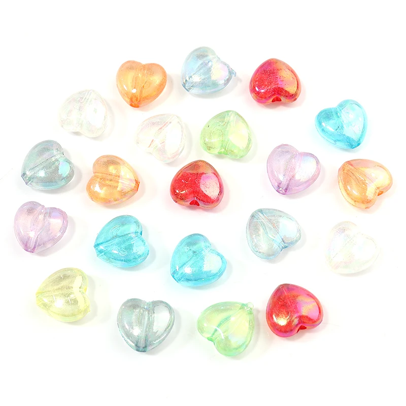 100pcs Acrylic Plating Color Peach Heart 10mm Loose Bead with 2mm Hole For DIY Jewelry Making Bracelet Accessories
100pcs Acrylic Plating Color Peach Heart 10mm Loose Bead with 2mm Hole For DIY Jewelry Making Bracelet Accessories