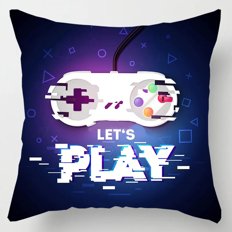 FFO Custom Cushion Cover Boy Gamer Print Pillowcase Bedroom Throw Pillow Case Game Controller Decorative Cool 3D Gaming Gift
FFO Custom Cushion Cover Boy Gamer Print Pillowcase Bedroom Throw Pillow Case Game Controller Decorative Cool 3D Gaming Gift