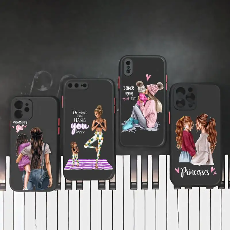 Family Mom Dad Baby fashion Phone Case matte transparent For iphone 7 8 11 12 plus mini x xs xr pro max cover
Family Mom Dad Baby fashion Phone Case matte transparent For iphone 7 8 11 12 plus mini x xs xr pro max cover