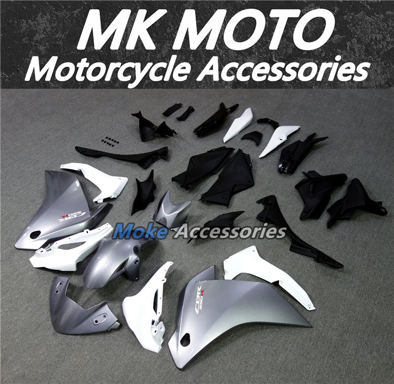 Motorcycle Fairings Kit Fit For Cbr250rr 2011 2012 2013 2014 Bodywork Set High Quality ABS Injection New Silver White
Motorcycle Fairings Kit Fit For Cbr250rr 2011 2012 2013 2014 Bodywork Set High Quality ABS Injection New Silver White