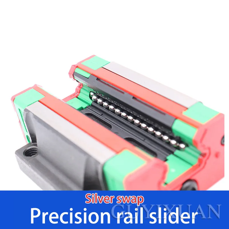 Precision Rail Slider XUDZ Linear Guide HGW Slider HGH20CA Slide Rail CC Bearing Slider Silver Accessory parts
Precision Rail Slider XUDZ Linear Guide HGW Slider HGH20CA Slide Rail CC Bearing Slider Silver Accessory parts