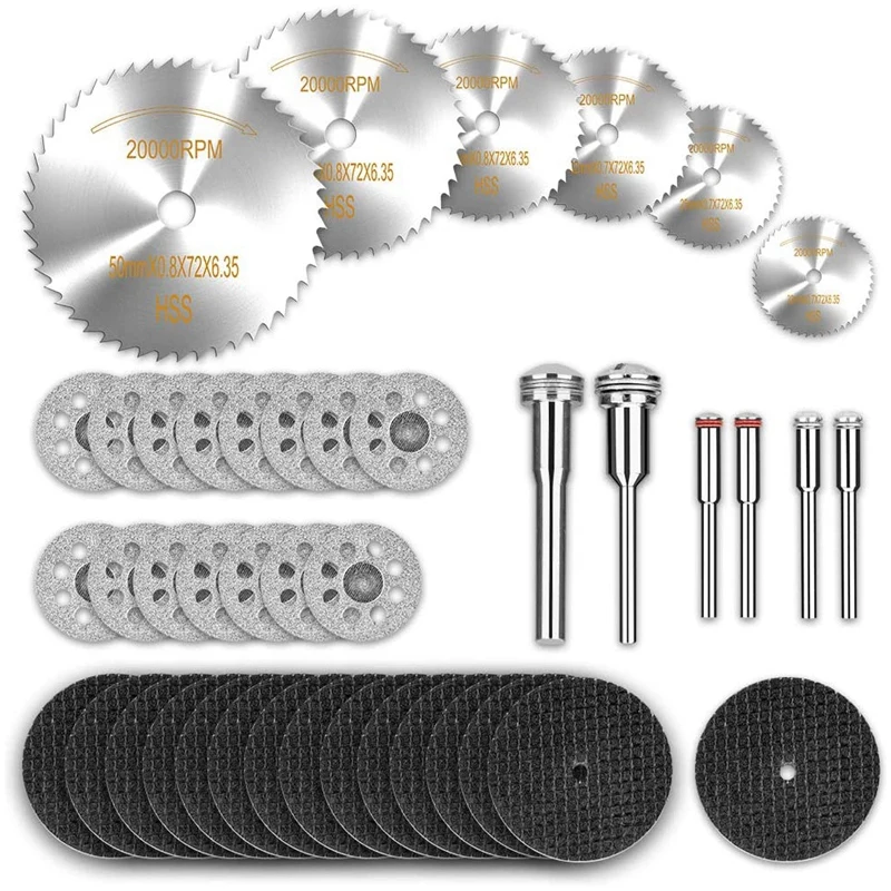 Аксессуары для роторного инструмента набор режущих колес 42 шт. алмазные режущие диски из смолы с оправками
Аксессуары для роторного инструмента набор режущих колес 42 шт. алмазные режущие диски из смолы с оправками