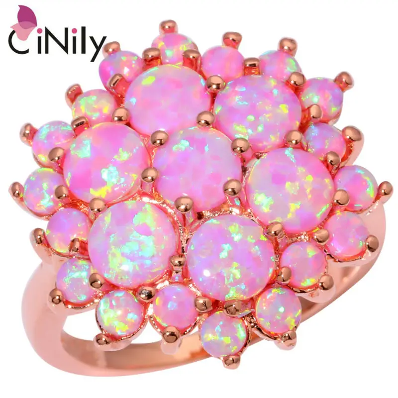 CiNily Created Pink Fire Opal Rose Gold Color Wholesale Hot Sell Elegant for Women Jewelry Ring Size 7 8 9 OJ8976 
CiNily Created Pink Fire Opal Rose Gold Color Wholesale Hot Sell Elegant for Women Jewelry Ring Size 7 8 9 OJ8976