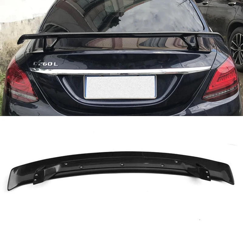 CEYUSOT FOR GT Style Real Carbon Fiber Spoiler Mercedes-benz C-class W204 W205 Sedan Universal Car Trunk Wing Tail Accessories 
CEYUSOT FOR GT Style Real Carbon Fiber Spoiler Mercedes-benz C-class W204 W205 Sedan Universal Car Trunk Wing Tail Accessories