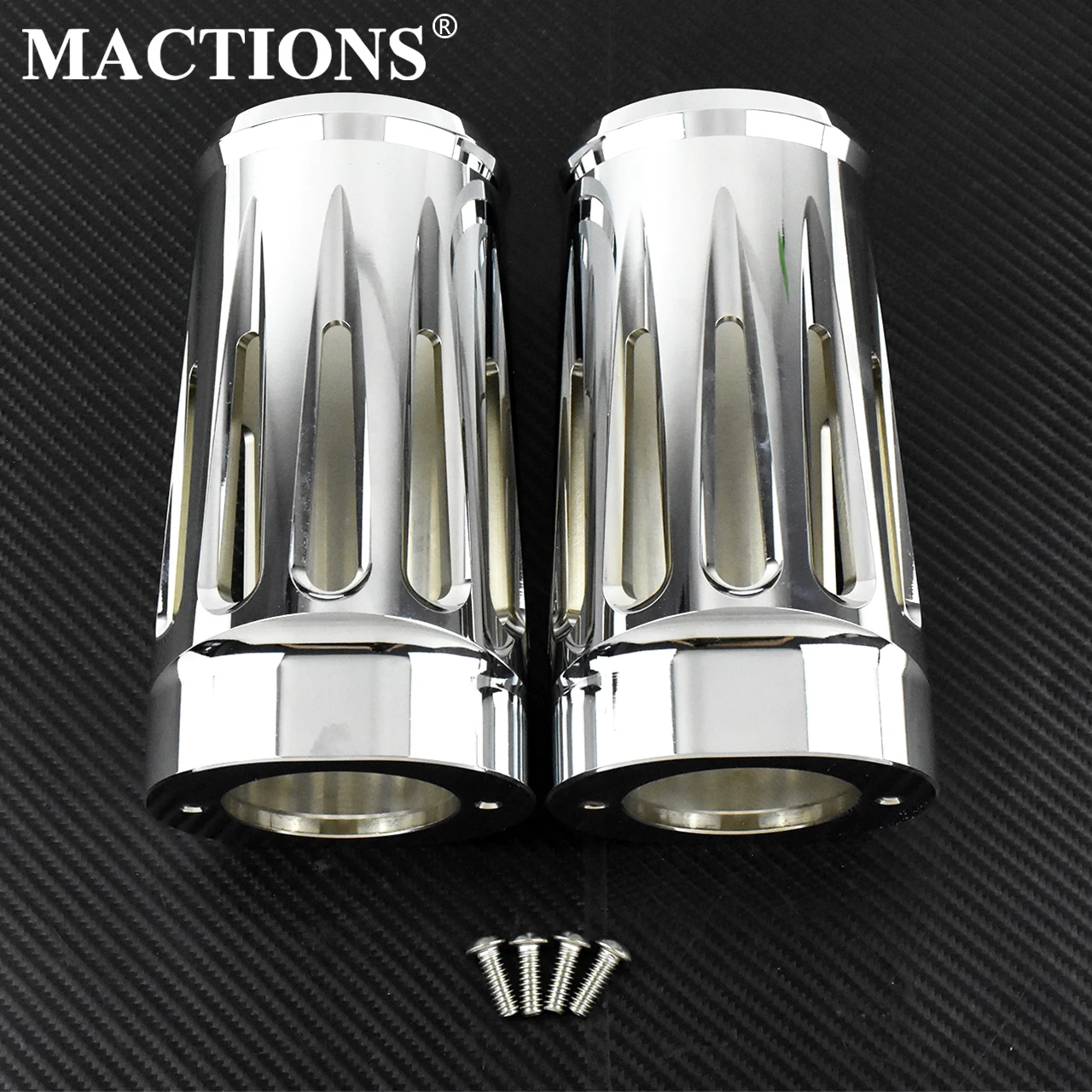 Maction Хром Передняя вилка загрузки слайдер Чехлы для Harley Touring Electra Glide Street Glide FLHX Road King FLHR 1980-2013 14-16
Maction Хром Передняя вилка загрузки слайдер Чехлы для Harley Touring Electra Glide Street Glide FLHX Road King FLHR 1980-2013 14-16