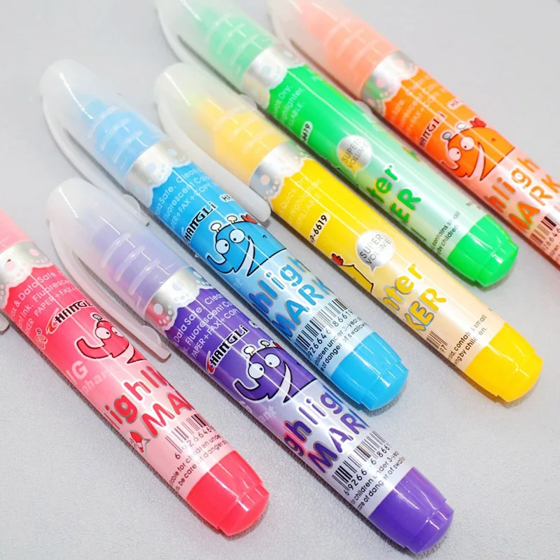 6Color/Set Creative Cute Candy Fluorescent Highlighter Hand Account Drawing Pen Marcador Child Gift Office&School Supplies
6Color/Set Creative Cute Candy Fluorescent Highlighter Hand Account Drawing Pen Marcador Child Gift Office&School Supplies
