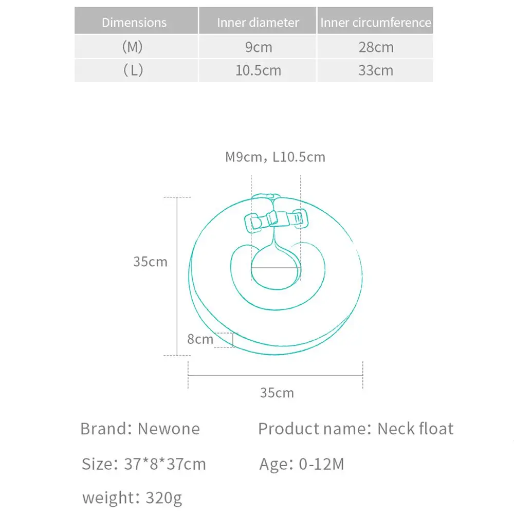 Non-inflatable Baby Floater Neck Swim Ring Floating Swim Floats Swimming Pool oy For Bathtub Accessories and Swim Trainer
Non-inflatable Baby Floater Neck Swim Ring Floating Swim Floats Swimming Pool oy For Bathtub Accessories and Swim Trainer