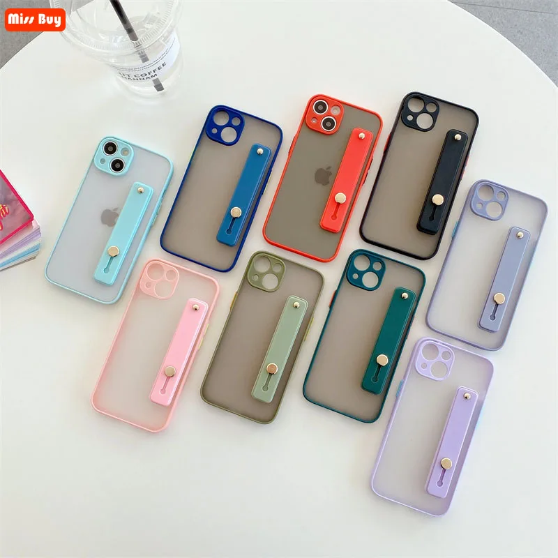 Luxury Silicone Shockproof Matte Phone Case For iPhone 13 11 Pro Max 12 Mini XS Max XR 6 6s 7 8 Plus Case With Wrist Strap Cover
Luxury Silicone Shockproof Matte Phone Case For iPhone 13 11 Pro Max 12 Mini XS Max XR 6 6s 7 8 Plus Case With Wrist Strap Cover