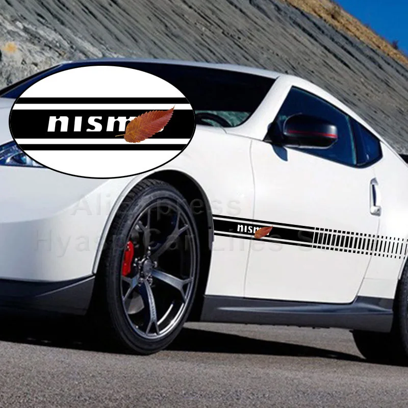 2pcs Car Racing Sports Long Stripe Sticker For Nissan NISMO Car Side Stickers Decoration Vinyl Decals
2pcs Car Racing Sports Long Stripe Sticker For Nissan NISMO Car Side Stickers Decoration Vinyl Decals