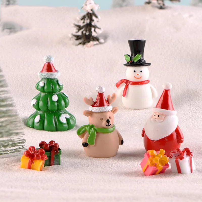 Christmas Series Figurines Xmas Tree Ornament Snowman Santa Claus Bonsai Ornament Garden Micro Landscape Mini Home Decorations
Christmas Series Figurines Xmas Tree Ornament Snowman Santa Claus Bonsai Ornament Garden Micro Landscape Mini Home Decorations