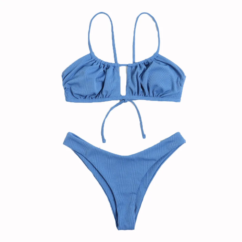 Sexy Swimming Suit For Women New 2021 Wire Free Solid Young Style Simple Hollow Lace Thong Seaside Beach Vacation Bikini
Sexy Swimming Suit For Women New 2021 Wire Free Solid Young Style Simple Hollow Lace Thong Seaside Beach Vacation Bikini