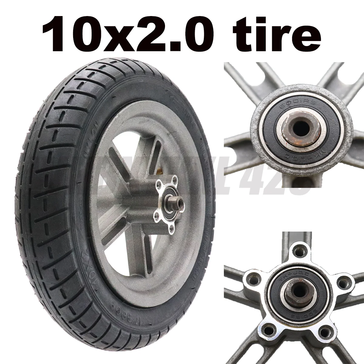 10x2 tyre for Xiaomi Mijia M365 Electric Scooter 10 inches nylon tire wheel hub Upgraded Thicken wear resistant Wheel Tyre
10x2 tyre for Xiaomi Mijia M365 Electric Scooter 10 inches nylon tire wheel hub Upgraded Thicken wear resistant Wheel Tyre