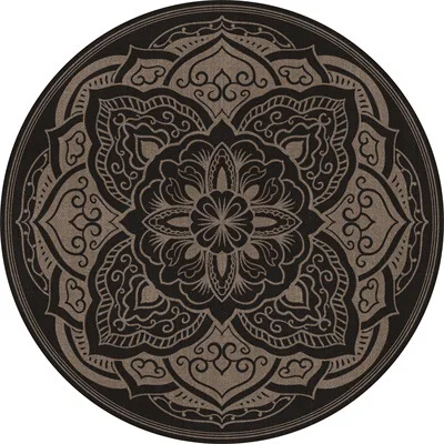 Fashion European Retro Pattern Black Ethnic Style Living Room Bedroom Hanging Basket Chair Round Floor Mat Carpet
Fashion European Retro Pattern Black Ethnic Style Living Room Bedroom Hanging Basket Chair Round Floor Mat Carpet