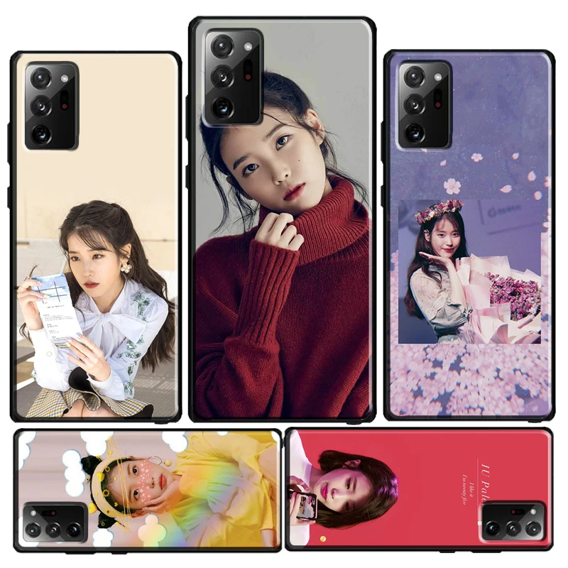 Чехол для телефона IU Lee Ji Eun KPOP UAENA Samsung Galaxy S20 FE S22 S21 Ultra Note 20 S8 S9 S10 S10e 10 Plus | Мобильные