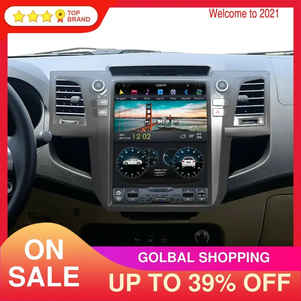 Car GPS Navigation For Toyota Hilux 2007-2015 Android 9.0 Tesla Style Screen Auto Radio Stereo Headunit Car Multimedia Player 64
Car GPS Navigation For Toyota Hilux 2007-2015 Android 9.0 Tesla Style Screen Auto Radio Stereo Headunit Car Multimedia Player 64