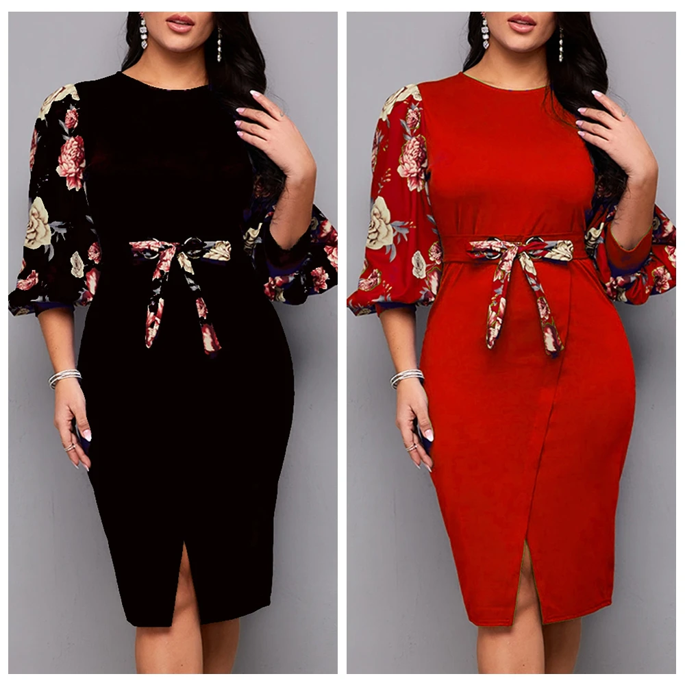 Plus Size Summer Women's Dresses for Women 2021 Evening Party Dress Elegant Lantern Sleeve Black Green Dress Bodycon 3XL 4XL 5XL
Plus Size Summer Women's Dresses for Women 2021 Evening Party Dress Elegant Lantern Sleeve Black Green Dress Bodycon 3XL 4XL 5XL