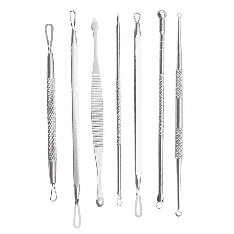Stainless Steel Blackhead Remover Tool Blackhead Acne Comedone Pimple Blemish Extractor Removal Cleaning Pores Beauty Tools
Stainless Steel Blackhead Remover Tool Blackhead Acne Comedone Pimple Blemish Extractor Removal Cleaning Pores Beauty Tools
