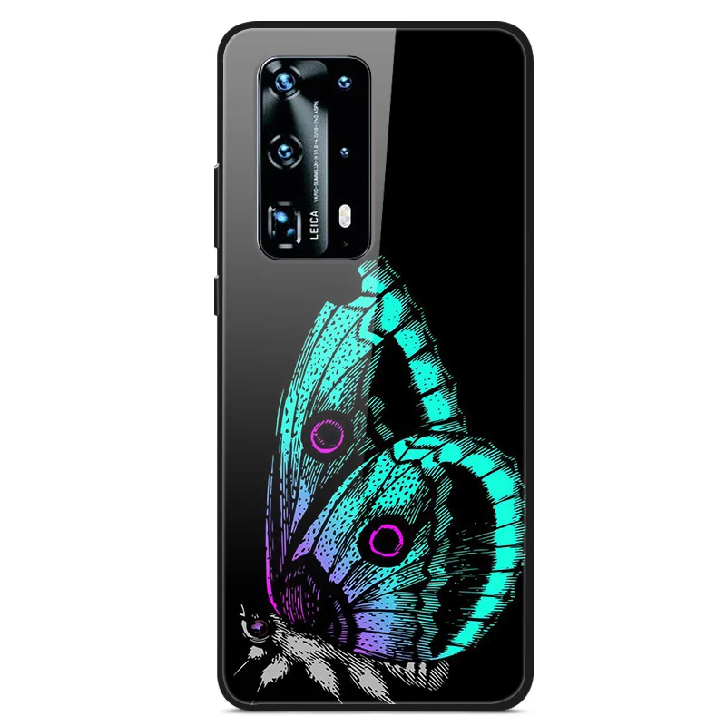 Glass Case For Huawei P40 Pro Phone Case Back Cover With Black Silicone Bumper Series 3
Glass Case For Huawei P40 Pro Phone Case Back Cover With Black Silicone Bumper Series 3