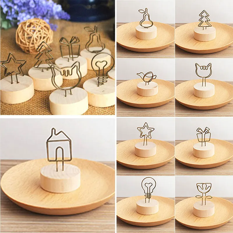 Creative Cartoon Useful Wooden Photo Clips Cute Portable Tools Fashion Home Accessories Unique Wooden Grip Clips Card Holder
Creative Cartoon Useful Wooden Photo Clips Cute Portable Tools Fashion Home Accessories Unique Wooden Grip Clips Card Holder