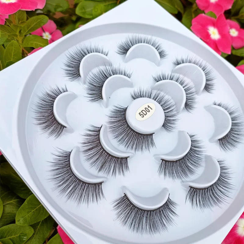 7 Pairs Natural 3D Faux Mink Eyelashes Soft Wispy Natural Long Lashes Cross False Eyelash Extension
7 Pairs Natural 3D Faux Mink Eyelashes Soft Wispy Natural Long Lashes Cross False Eyelash Extension