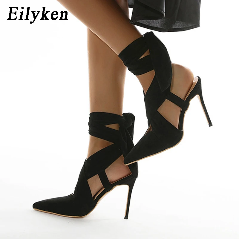 Eilyken/женские туфли-лодочки; Модные босоножки на высоком каблуке-шпильке с острым носком на шнуровке; Пикантная женская обувь для Танцовщица ...
Eilyken/женские туфли-лодочки; Модные босоножки на высоком каблуке-шпильке с острым носком на шнуровке; Пикантная женская обувь для Танцовщица ...