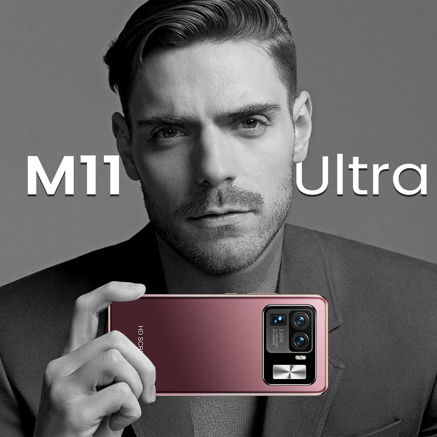 M11 Ultra Global Edition Genuine HD 6.7-inch large screen 256G 6800mAh battery capacity large memory borderless smartphone
M11 Ultra Global Edition Genuine HD 6.7-inch large screen 256G 6800mAh battery capacity large memory borderless smartphone