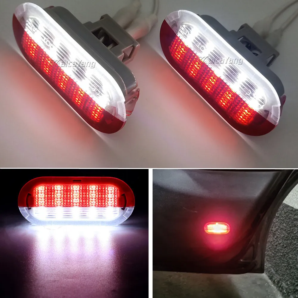2x Led Door Warning Light Interior Courtesy Welcome Lamp For VW Golf MK3 MK4 Polo Jetta Sharan Vento Touran Skoda Octavia Seat
2x Led Door Warning Light Interior Courtesy Welcome Lamp For VW Golf MK3 MK4 Polo Jetta Sharan Vento Touran Skoda Octavia Seat