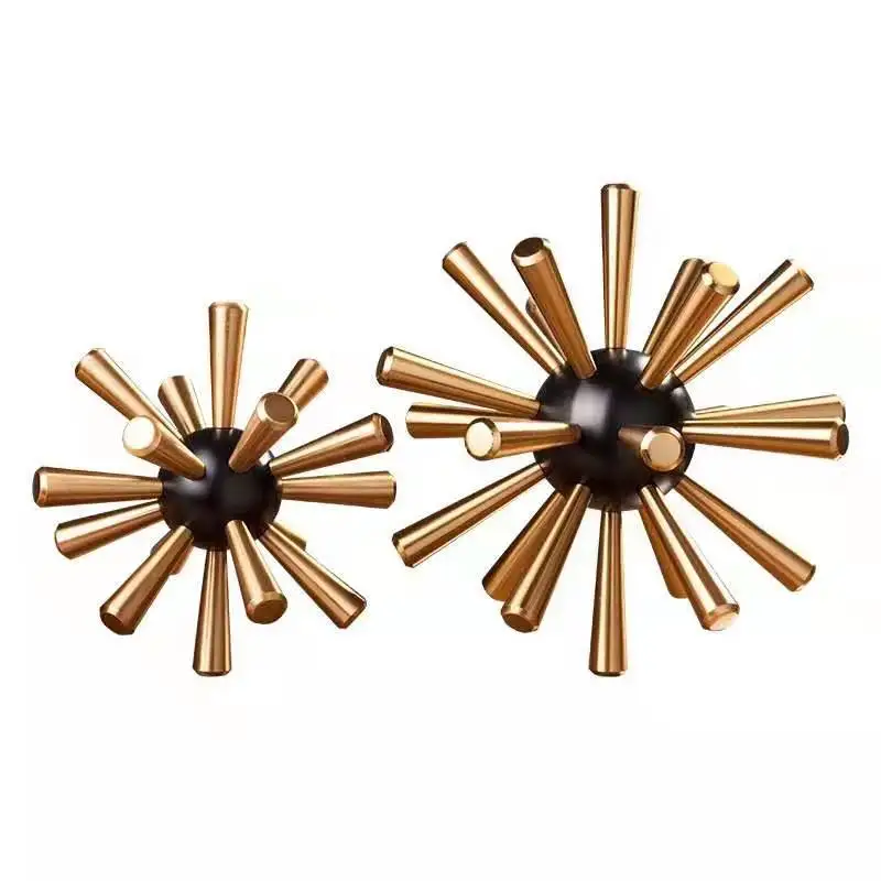 Modern Golden Sea Urchin Small Ornaments Home Living Room TV Wine Cabinet Display Chinese Model Room Geometric Soft Decorations
Modern Golden Sea Urchin Small Ornaments Home Living Room TV Wine Cabinet Display Chinese Model Room Geometric Soft Decorations