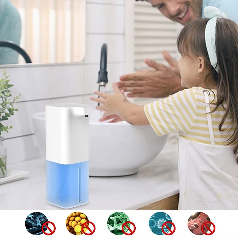 350ML Bathroom Automatic Soap Dispenser USB Charging Infrared Induction Sensor Hand Washer Kitchen Hand Sanitizer Touchless Foam
350ML Bathroom Automatic Soap Dispenser USB Charging Infrared Induction Sensor Hand Washer Kitchen Hand Sanitizer Touchless Foam