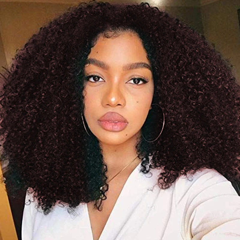 AZQUEEN Afro Kinky Curly Wig for Women 5 Colors Available Natural Afro High Temperature Hair Medium long hair Synthetic Wigs
AZQUEEN Afro Kinky Curly Wig for Women 5 Colors Available Natural Afro High Temperature Hair Medium long hair Synthetic Wigs