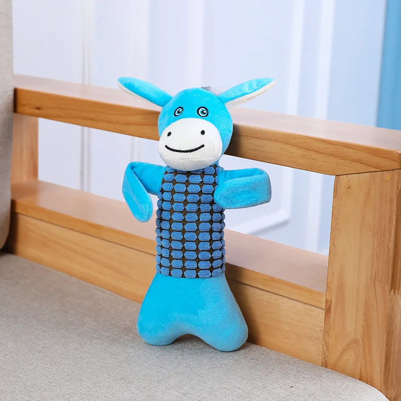 New Pet Toys Cartoon Plush Animal Dolls Bite Molars Interactive Dog Toys Puppy Chew Toy Puppy Accessories
New Pet Toys Cartoon Plush Animal Dolls Bite Molars Interactive Dog Toys Puppy Chew Toy Puppy Accessories