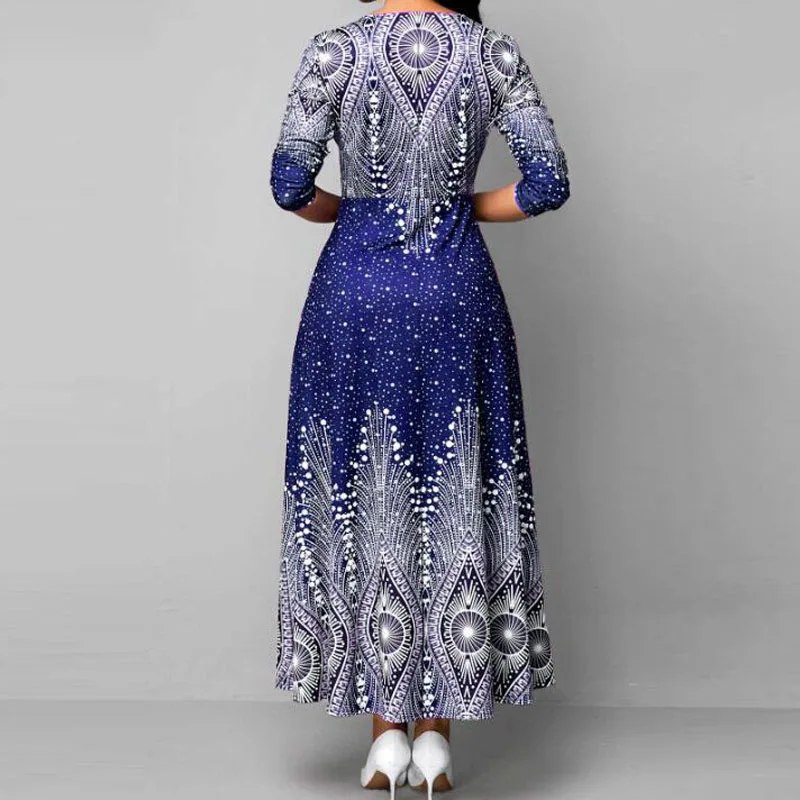Women's A-line round neck maxi dress sexy retro print long-sleeved dress 2021 spring new hedging high waist womens dress vestido
Women's A-line round neck maxi dress sexy retro print long-sleeved dress 2021 spring new hedging high waist womens dress vestido