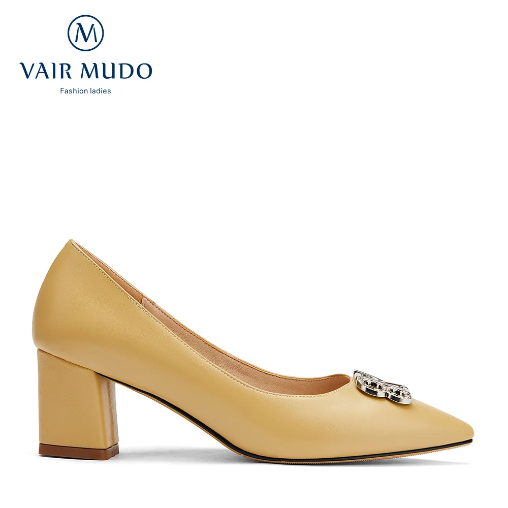 VAIR MUDO Women Fashion Shoes Thick Heels Elegant Pumps Yellow Green High Heels 6CM Slip On Sexy Shoe Spring Autumn Office D85L
VAIR MUDO Women Fashion Shoes Thick Heels Elegant Pumps Yellow Green High Heels 6CM Slip On Sexy Shoe Spring Autumn Office D85L