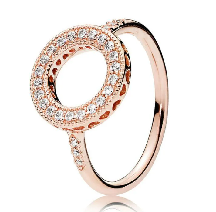 Authentic 925 Sterling Silver Pan Ring Rose Hearts Of Halo Crystal Rings For Women Wedding Party Gift Fine Jewelry
Authentic 925 Sterling Silver Pan Ring Rose Hearts Of Halo Crystal Rings For Women Wedding Party Gift Fine Jewelry
