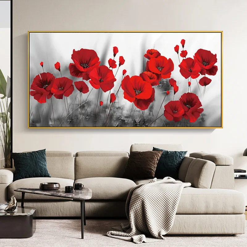 Poppies Flower Canvas Paintings on The Wall Art Posters and Prints Red Flowers Canvas Art Wall Pictures for Room Decor Cuadros
Poppies Flower Canvas Paintings on The Wall Art Posters and Prints Red Flowers Canvas Art Wall Pictures for Room Decor Cuadros