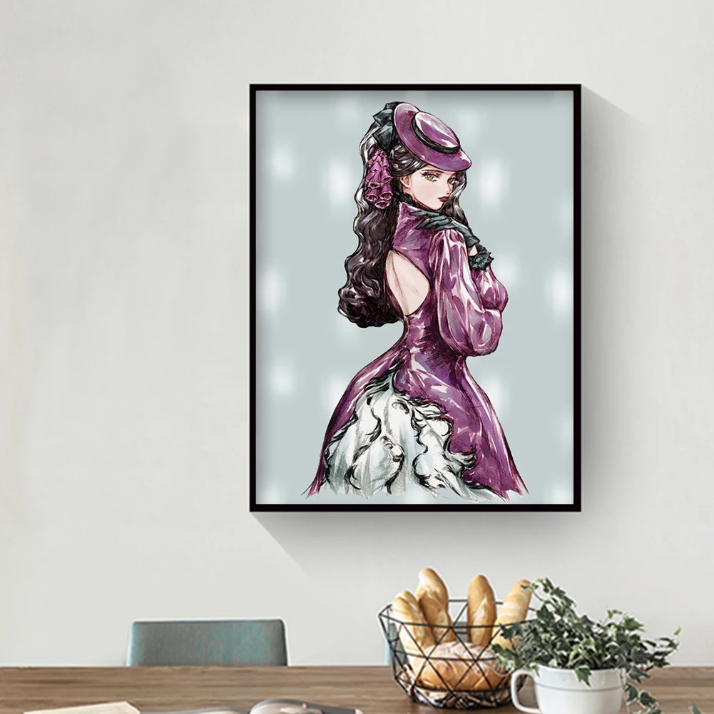 5D DIY Diamond Painting Cross Stitch Elegant Girl Full Round Drill Mosaic Wall Art Picture Sewing Of Rhinestone Home Decoration
5D DIY Diamond Painting Cross Stitch Elegant Girl Full Round Drill Mosaic Wall Art Picture Sewing Of Rhinestone Home Decoration