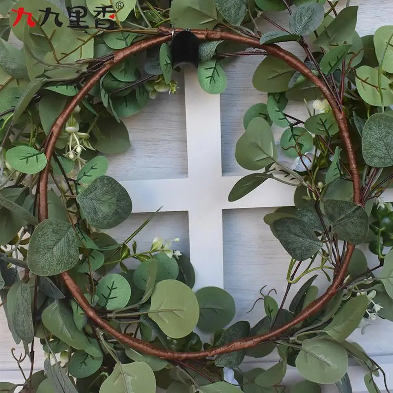 Welcome Sign Flower Leaf Garland Household Door Pendant Round Decorative Ornament
Welcome Sign Flower Leaf Garland Household Door Pendant Round Decorative Ornament