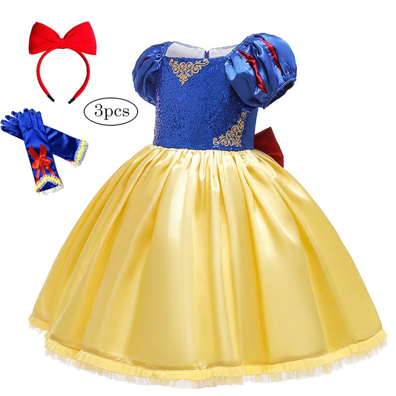 Girls Dress Christmas Kids Clothes Cosplay Snow White Princess Dresses For Girls Wedding Party Dress vestidos Children Clothing
Girls Dress Christmas Kids Clothes Cosplay Snow White Princess Dresses For Girls Wedding Party Dress vestidos Children Clothing