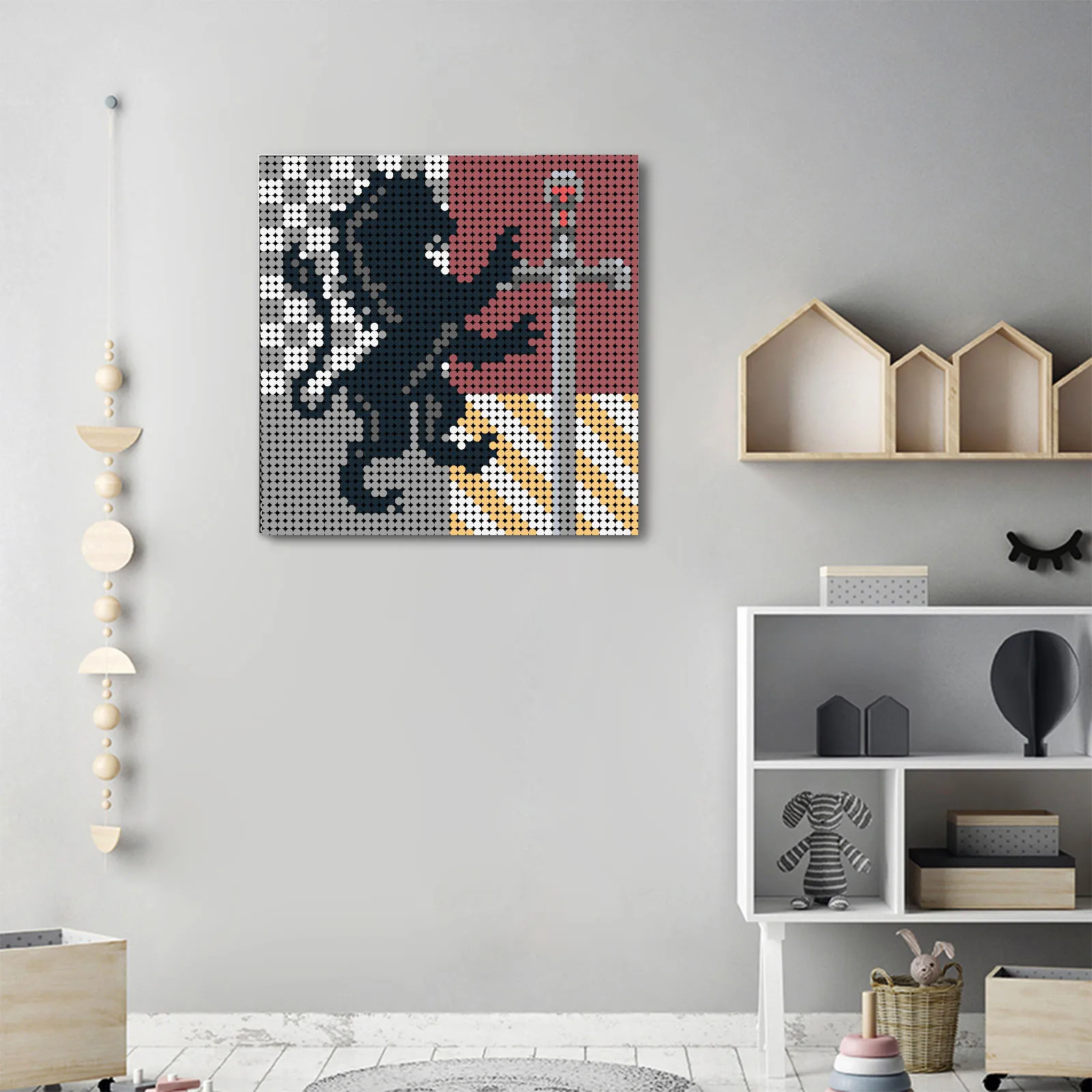 2304psc Art Painting Building Blocks Pottereding Magic Movie Gryffindored Faculty Golden Lion School Badged Pixel Mosaic
2304psc Art Painting Building Blocks Pottereding Magic Movie Gryffindored Faculty Golden Lion School Badged Pixel Mosaic