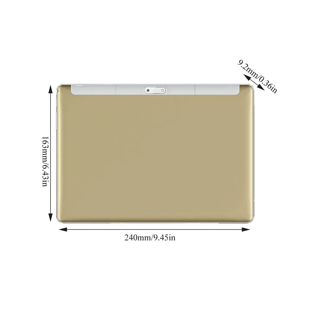 10.1 Inch Tablet 2.5D Curved Screen Android 7.0 Dual SIM 1GB RAM 35GB ROM WiFi GPS Tablet PC Global Version Gifts
10.1 Inch Tablet 2.5D Curved Screen Android 7.0 Dual SIM 1GB RAM 35GB ROM WiFi GPS Tablet PC Global Version Gifts