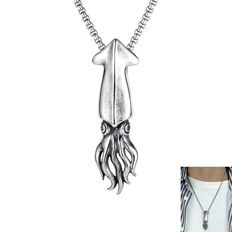 Punk Rock Stainless Steel Ocean Octopus Pendant Necklace For Men Vintage Necklace Boyfriend Gift Party Jewelry
Punk Rock Stainless Steel Ocean Octopus Pendant Necklace For Men Vintage Necklace Boyfriend Gift Party Jewelry