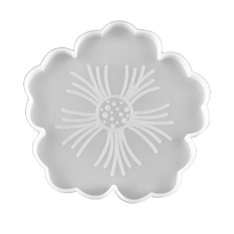 F2TD Large Flower Shape Resin Coaster Molds DIY Silicone Tray for fruit Cup Geode Agate Platter Epoxy Resin Molds Art Crafts
F2TD Large Flower Shape Resin Coaster Molds DIY Silicone Tray for fruit Cup Geode Agate Platter Epoxy Resin Molds Art Crafts