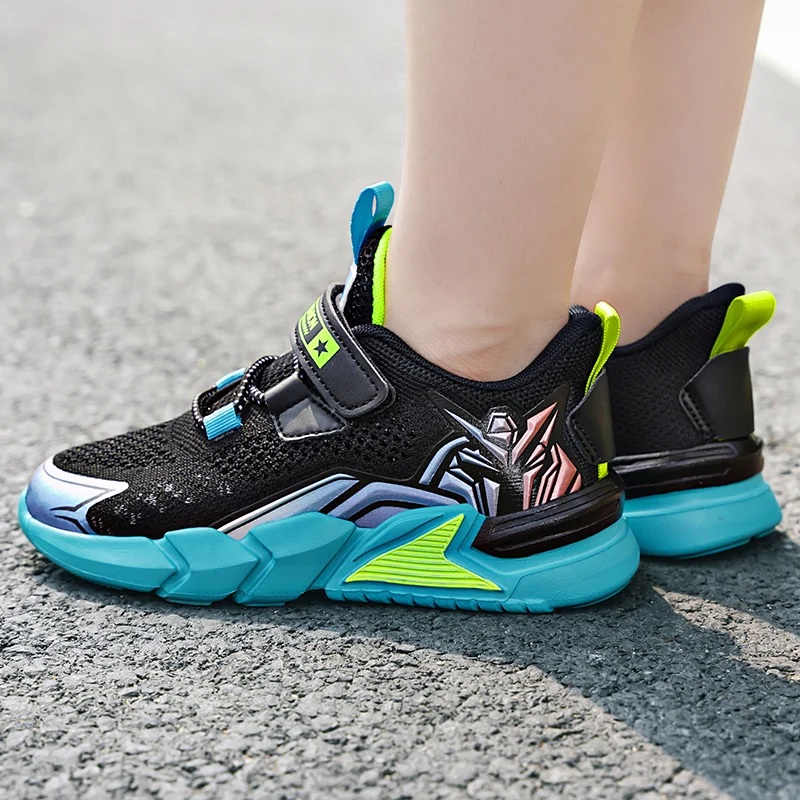 Summer Children's Sneakers Mecha Man Style Sports Shoes For Boys Breathable Non-Slip Toddler Shoes Flywoven Upper Running Shoes
Summer Children's Sneakers Mecha Man Style Sports Shoes For Boys Breathable Non-Slip Toddler Shoes Flywoven Upper Running Shoes